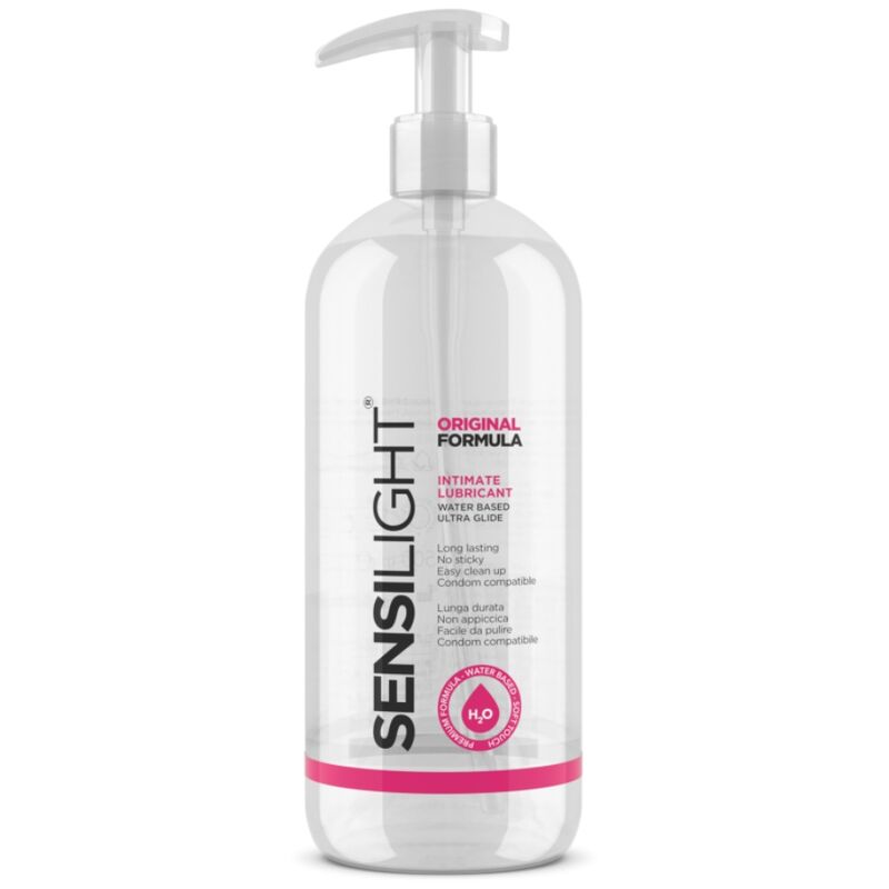 Lubrifiant Sensilight Original 500 ml – IntimateLine – vue principale sur fond blanc