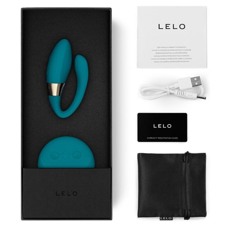 LELO - MASSEUR POUR COUPLES TIANI DUO BLEU – vue 4