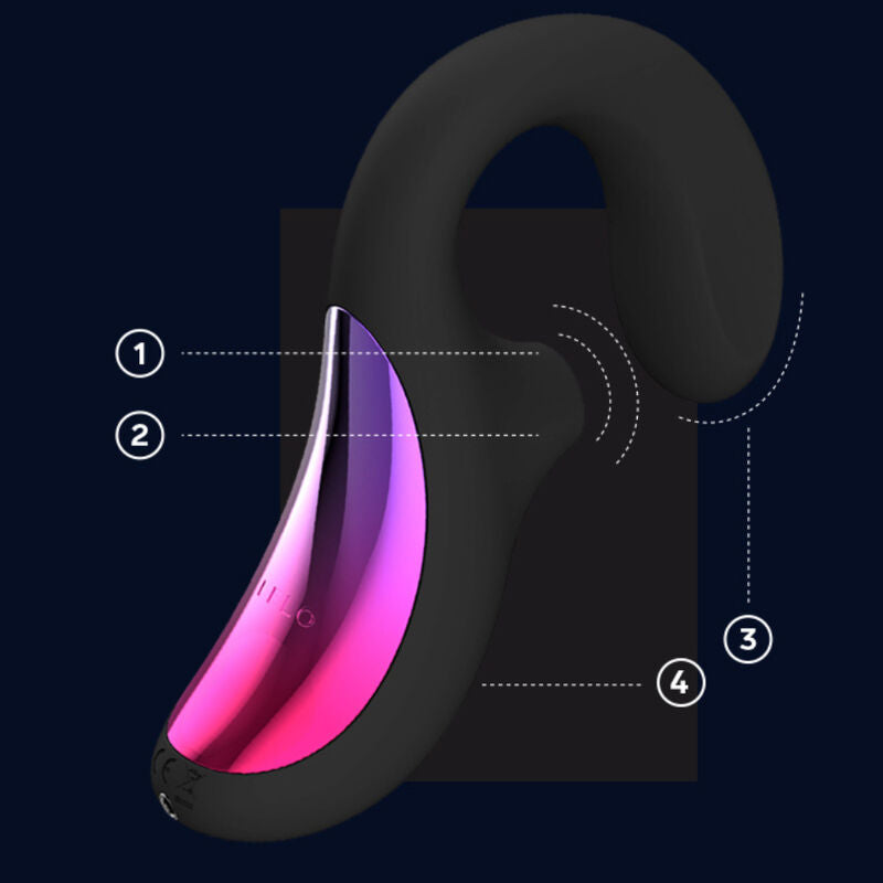 Double stimulateur LELO Enigma Cruise noir – vue 3