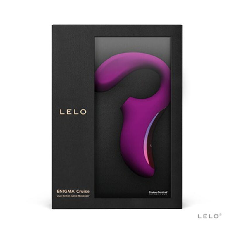 LELO - ENIGMA CRUISE MASSEUR SONIQUE DOUBLE STIMULATION DEEP ROSE – vue 3
