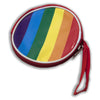 Porte-monnaie rond drapeau LGBT – Pride