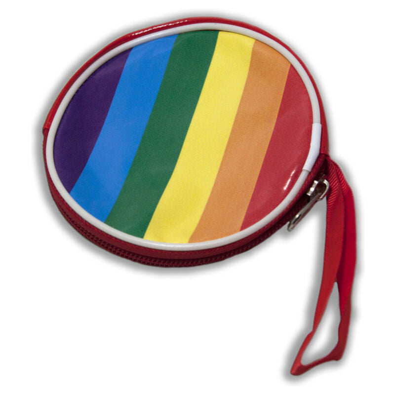 Porte-monnaie rond drapeau LGBT – Pride