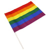 Grand fanion drapeau LGBT 43 × 31 cm – Pride