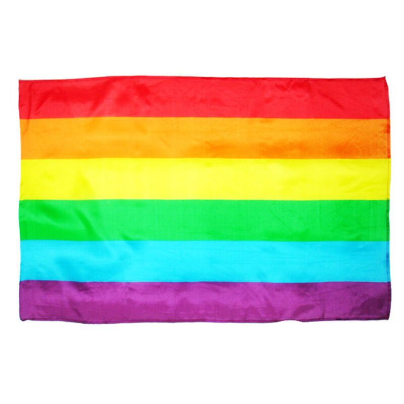 Drapeau LGBT format moyen 90 × 60 cm – Pride