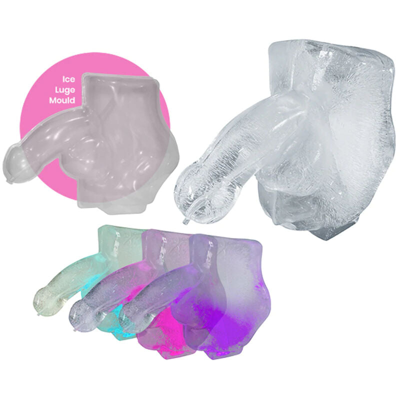 Moule à sculpture de glace Huge Penis Ice Luge – Play Wiv Me — vue 2
