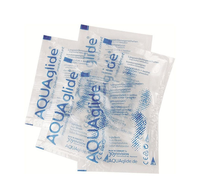 Lubrifiant à base d’eau Aquaglide Neutre 3 ml – Joydivision