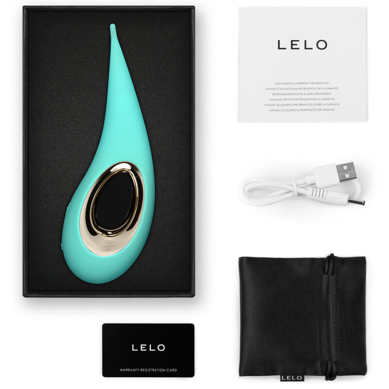LELO - STIMULATEUR DE CLITORIS DOT - AQUA – vue 2