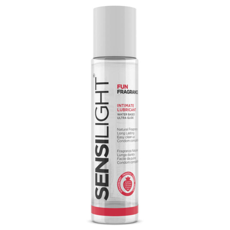 Lubrifiant à base d'eau fraise sensilight 60 ml – IntimateLine