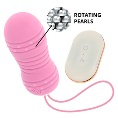 Œuf rotatif OhMama rose 7 modes avec télécommande – OhMama