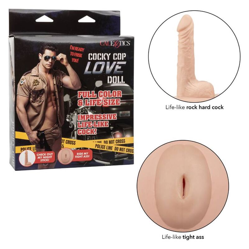 CALEXOTICS - Poupée damour cocky cop – vue 2