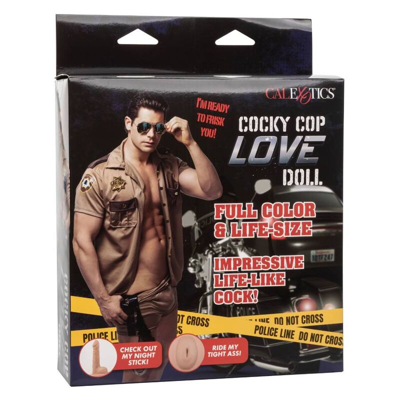 CALEXOTICS - Poupée damour cocky cop – vue 1