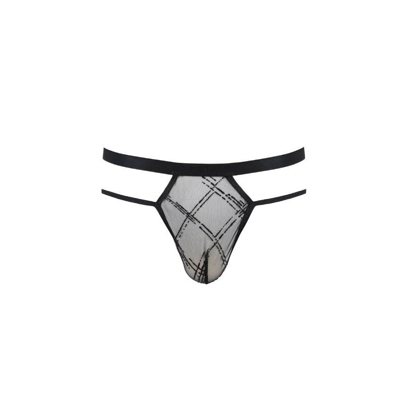 String homme Collin 029 noir, taille S/M – Passion — vue 5