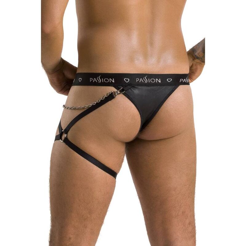 String homme Bill 058 noir, taille L/XL – Passion — vue 4