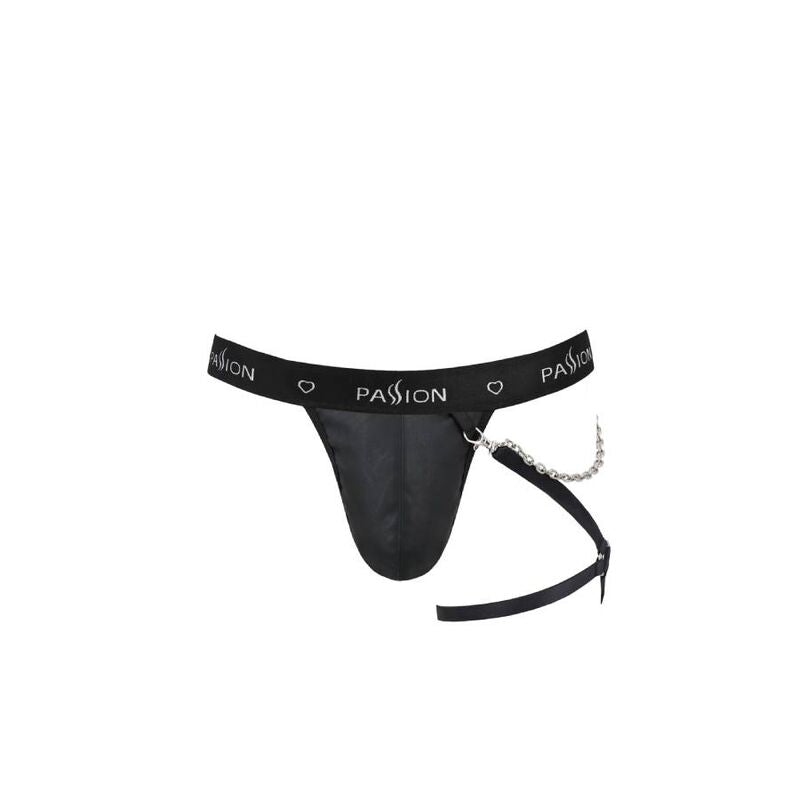 String homme Bill 058 noir, taille L/XL – Passion — vue 5