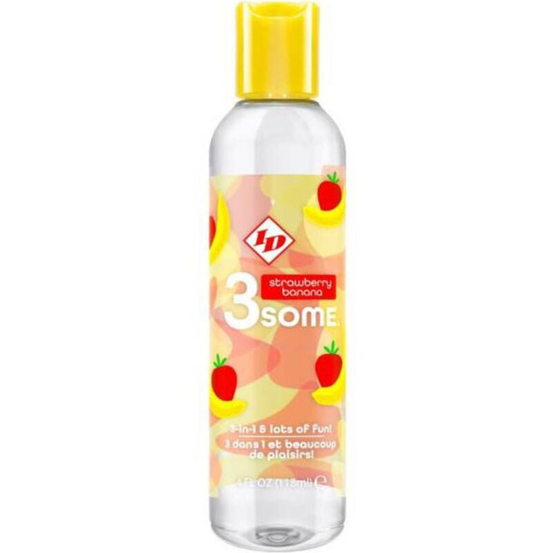 Lubrifiant intime BOUTEILLE FRAISE BANANE 4 FL OZ – ID 3SOME