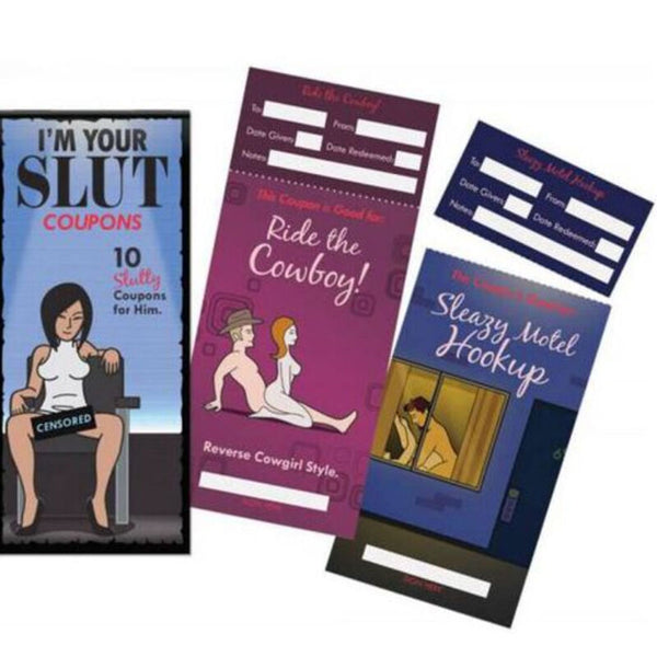 Jeu érotique pour couple IM VOTRE SALOPE COUPONS  / EN – KHEPER GAMES