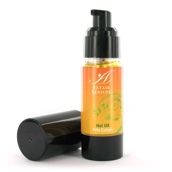 Huile stimulante de chaleur piña colada 30 ml – Extase Sensual – vue 3