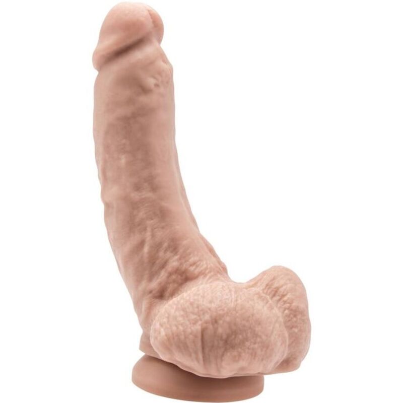 Gode réaliste avec testicules 20,5 cm chair – Get Real — vue 1