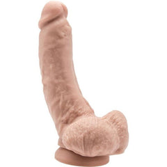 Gode réaliste avec testicules 20,5 cm chair – Get Real — vue 1