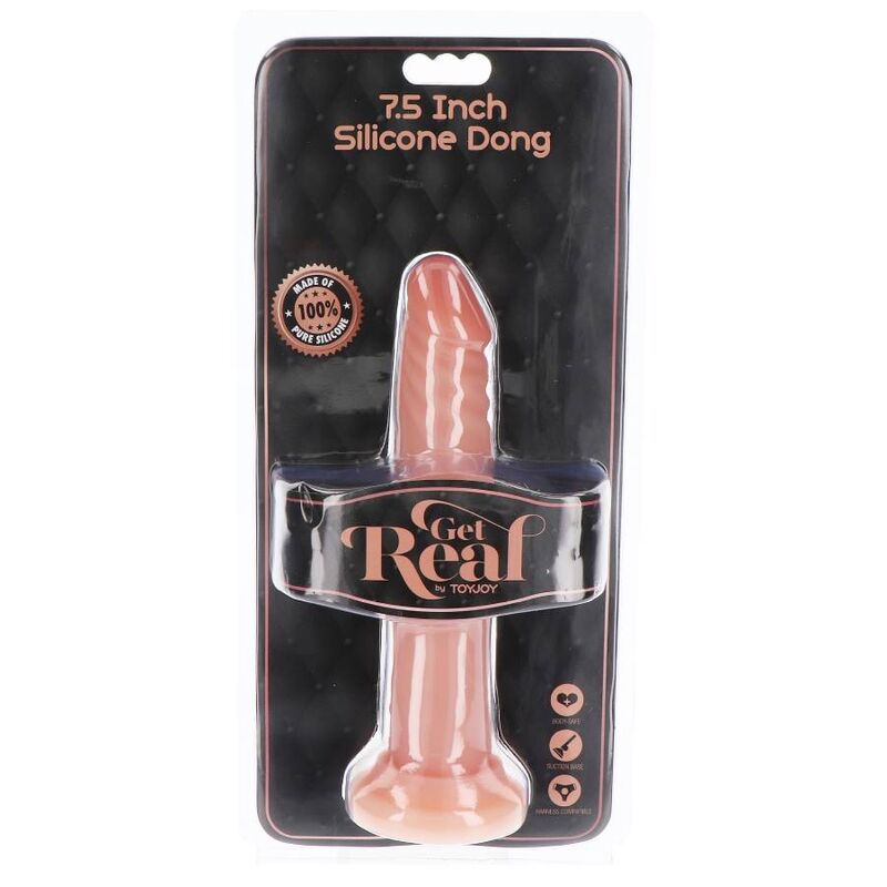 Gode réaliste silicone 19 cm chair – Get Real — vue 3