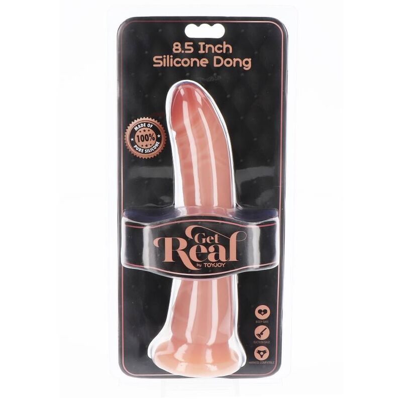 Gode réaliste silicone 21 cm chair – Get Real — vue 3