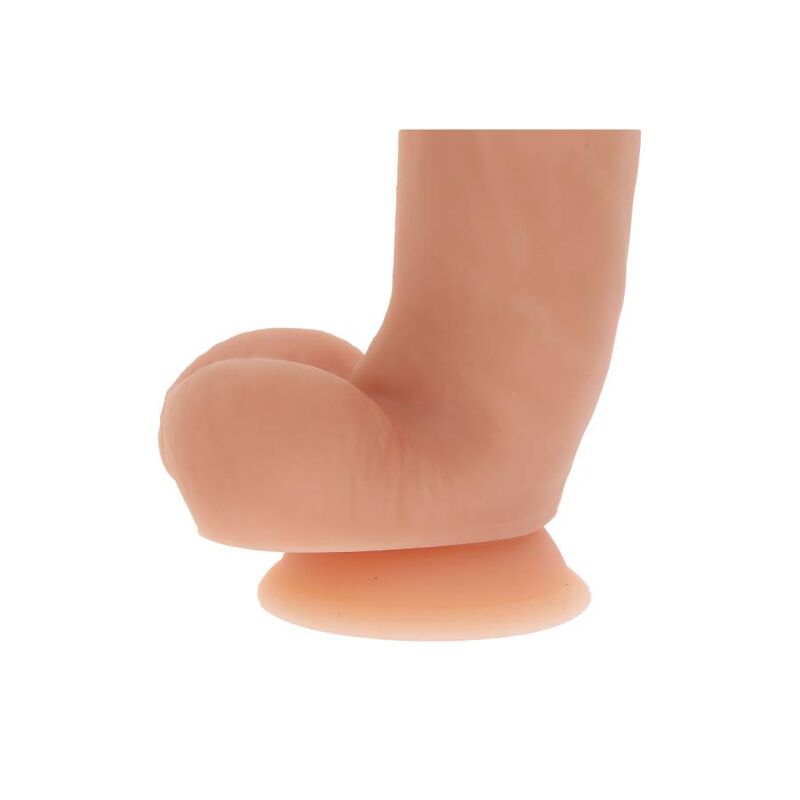 Gode réaliste avec testicules silicone 18 cm chair – Get Real — vue 3