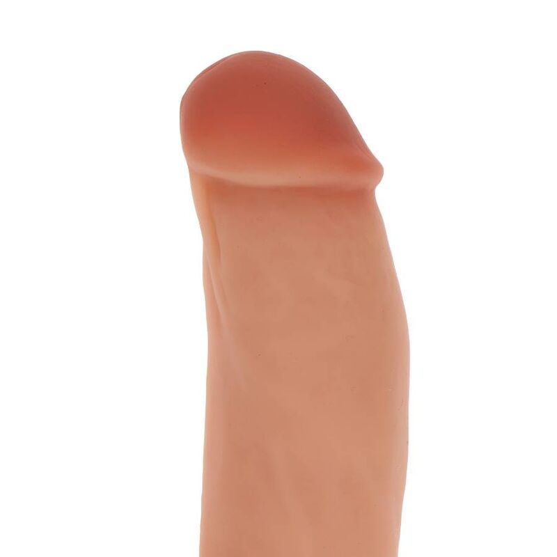 Gode réaliste avec testicules silicone 18 cm chair – Get Real — vue 2