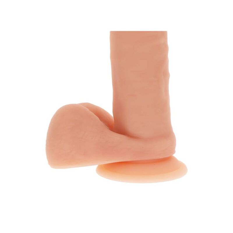 Gode réaliste avec testicules silicone 20,5 cm chair – Get Real — vue 3