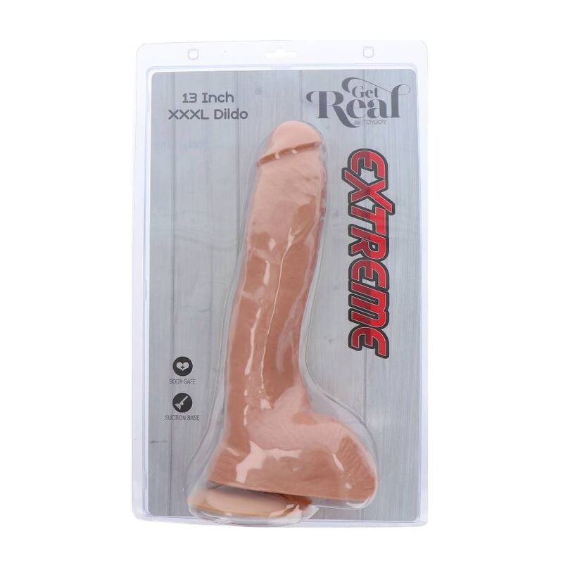 Gode réaliste Extreme XXXL 34 cm chair – Get Real — vue 5