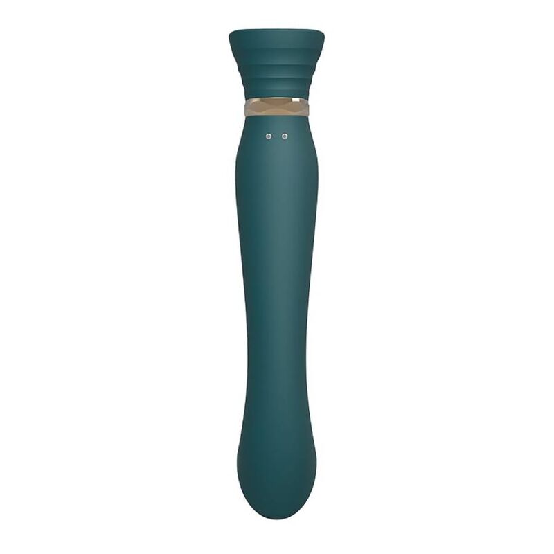Vibromasseur point G Queen Puls Wave vert – Zalo