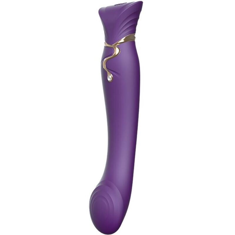 Vibromasseur point G Queen Puls Wave violet – Zalo