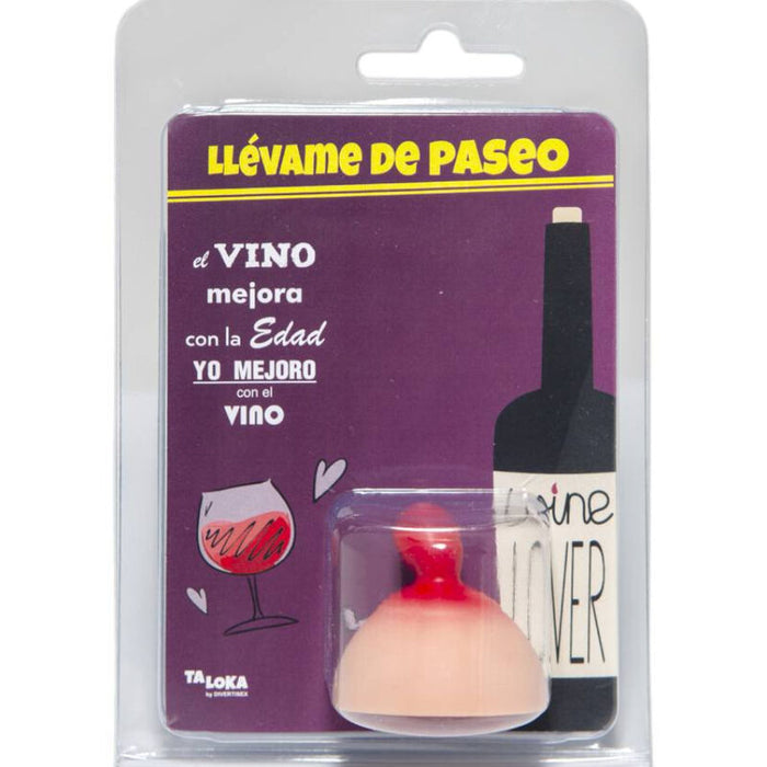 Bouchon de bouteille humoristique motif poitrine – Taloka
