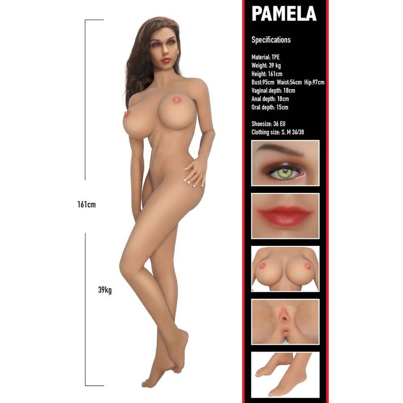 Poupée réaliste Banger Babe Pamela – Hidden Desire – vue 7