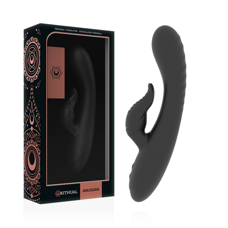 Vibromasseur double moteur Anusara 2.0 noir – Rithual