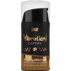 Gel stimulant intime PUISSANT GEL VIBRANT LIQUIDE STIMULANT INTIME CAFÉ 15ML – INTT UNISEX AROUSAL GEL