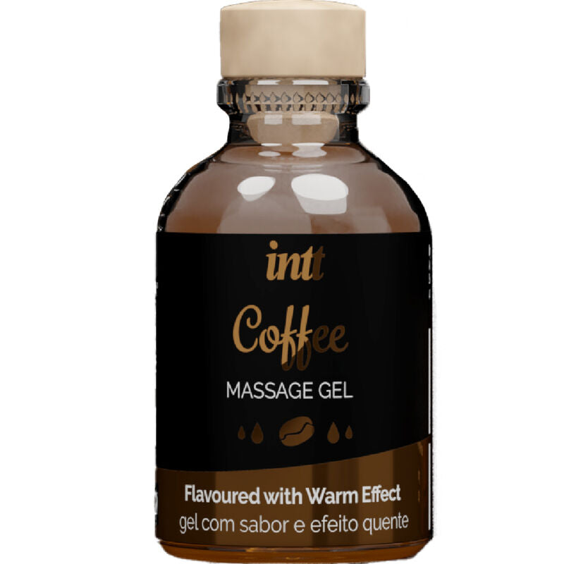 Gel de massage SAVEUR CAFÉ EFFET CHAUD – INTT Massage & Oral Sex