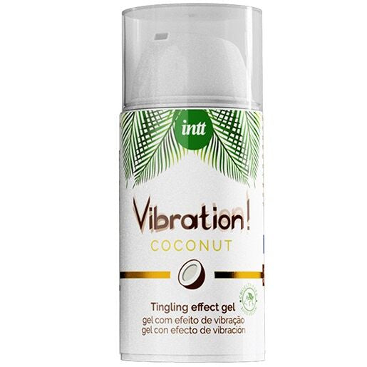Gel stimulant intime VIBRATION GEL PUISSANT STIMULANT VIBRATEUR LIQUIDE VEGAN – INTT VEGAN LINE
