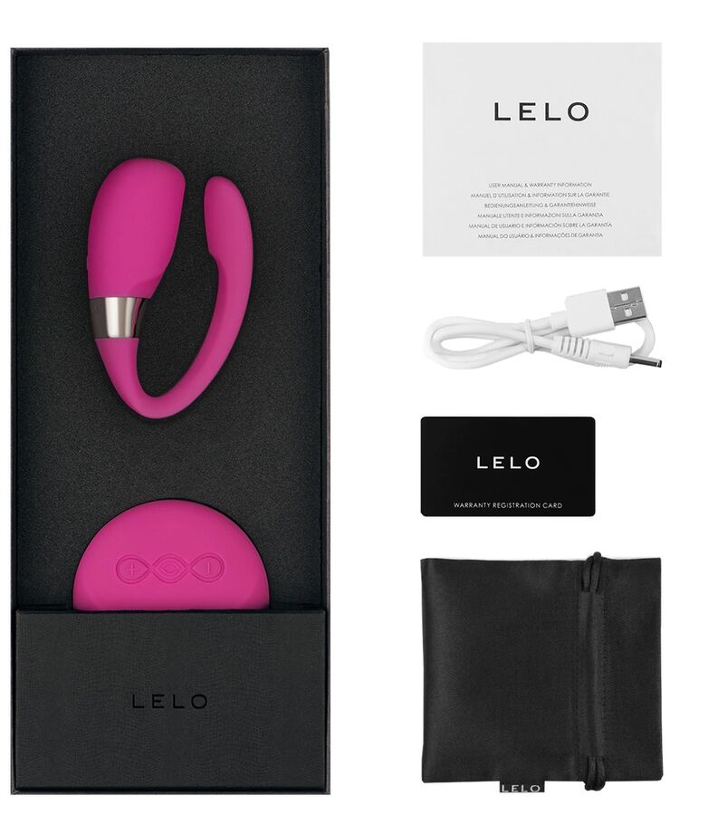 LELO - MASSEUR INSIGNIA TIANI 3 CERISE – vue 4