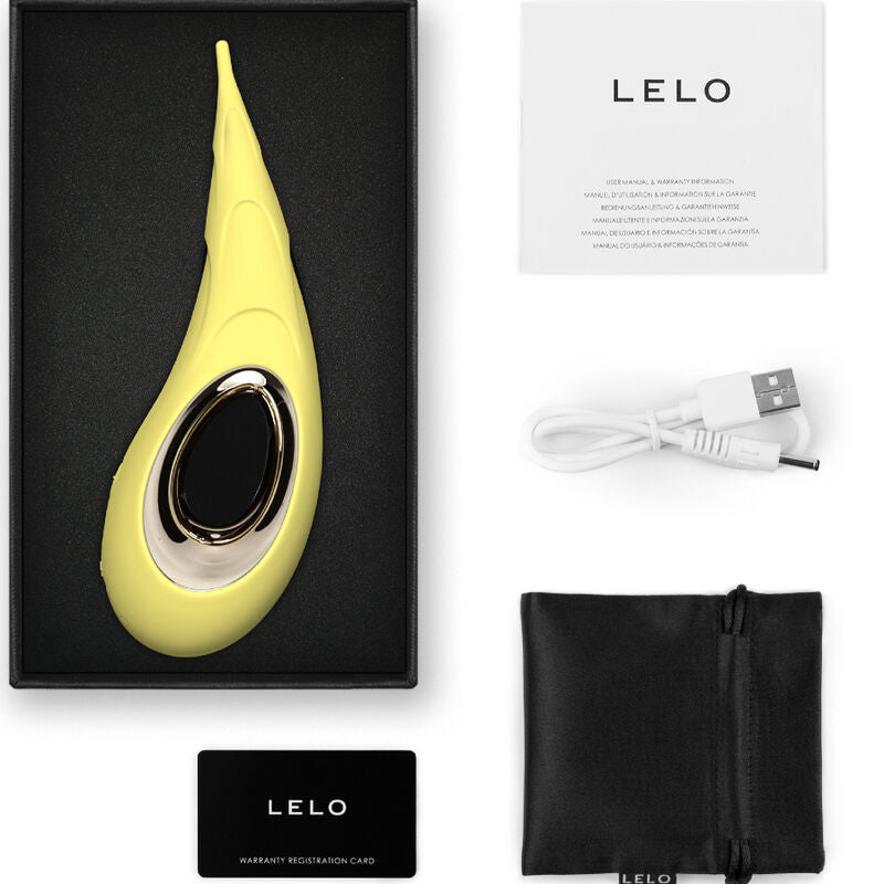 Stimulateur clitoridien LELO Dot Cruise jaune – vue 5