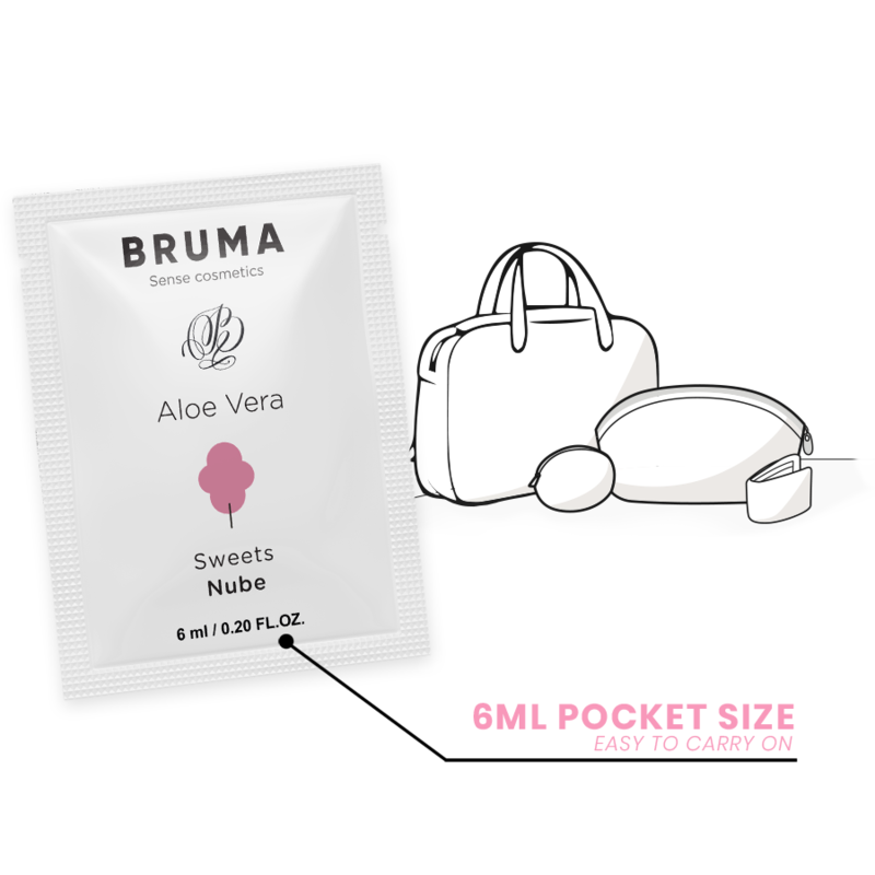 Gel à l’aloe vera saveur Bonbons 6 ml – Bruma — vue 3