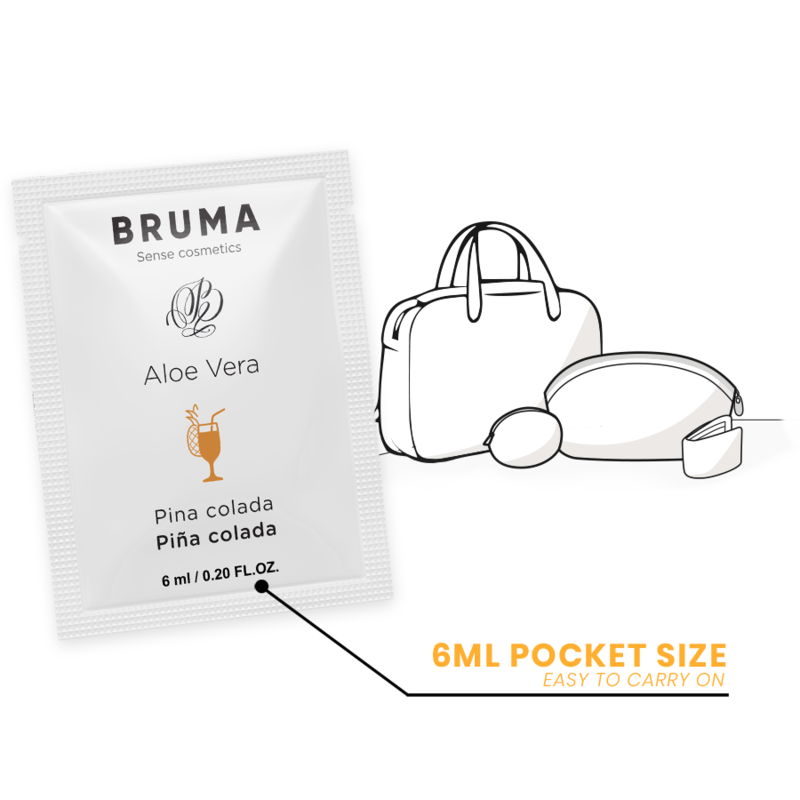 Gel à l’aloe vera Piña Colada 6 ml – Bruma — vue 5