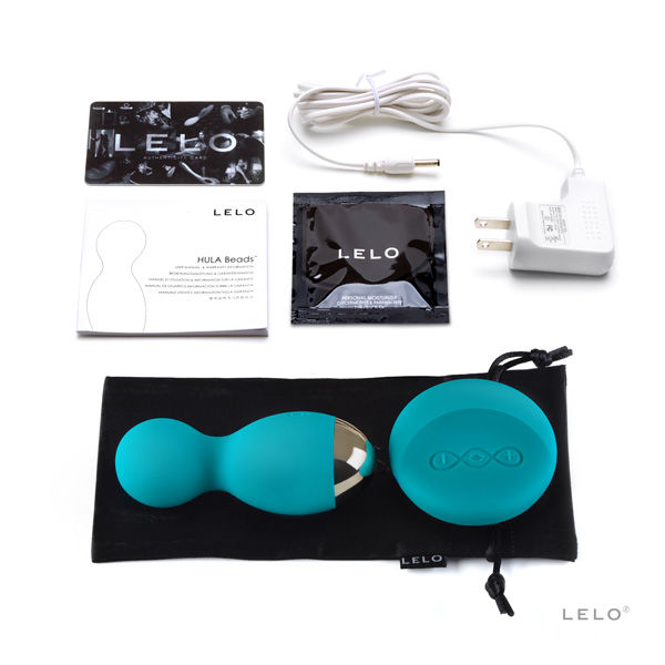 LELO - BALLES HULA BLEU BADGE – vue 3