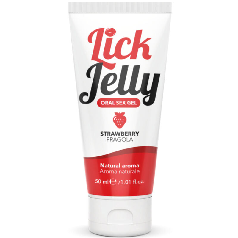 Lubrifiant lick jelly fraise 50 ml – IntimateLine