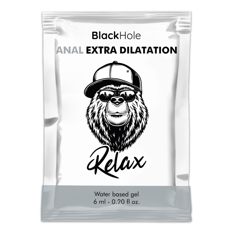 Gel anal à base d’eau Extra Dilatation 6 ml – Black Hole