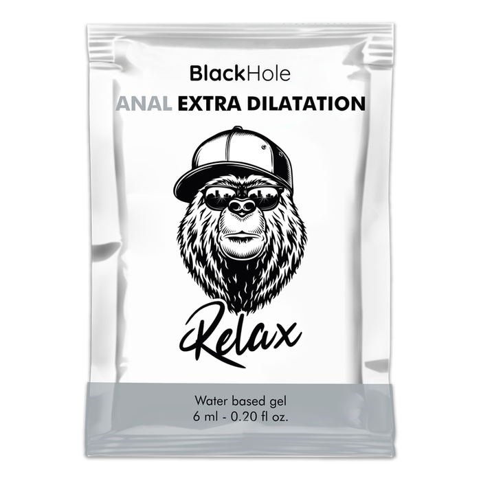 Gel anal à base d’eau Extra Dilatation 6 ml – Black Hole