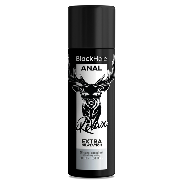 Gel silicone pour dilatation anale 30 ml – Black Hole