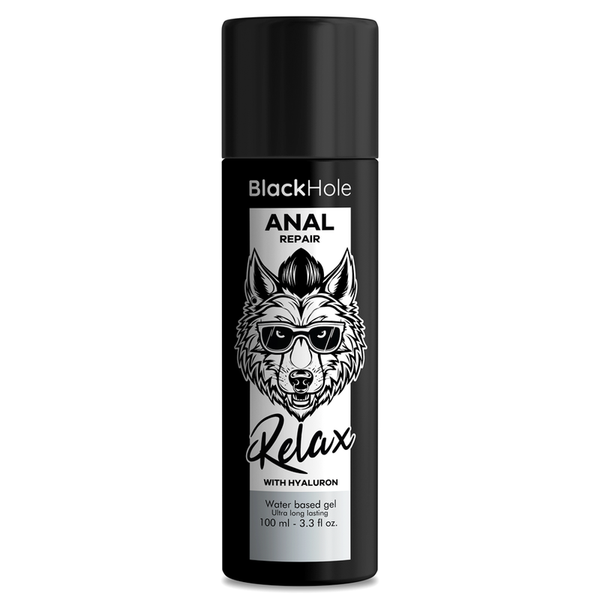 Gel anal Relax à l’acide hyaluronique 100 ml – Black Hole