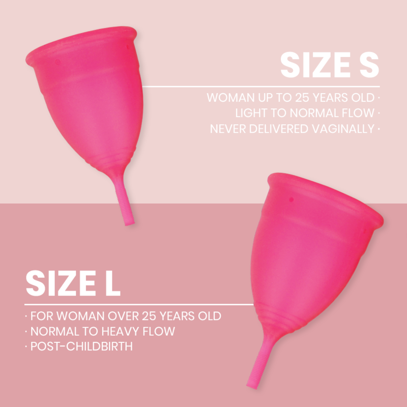 Coupe menstruelle en silicone médical taille S – Intimichic — vue 4