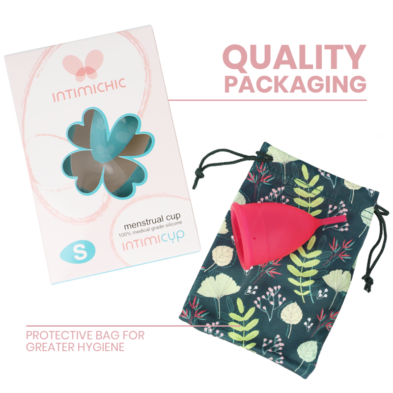 Coupe menstruelle en silicone médical taille S – Intimichic — vue 2