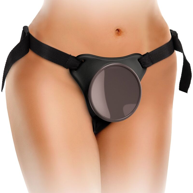 KING COCK - ELITE KIT HARNAIS RÉGLABLE DELUXE ANNEAU AVEC TESTICULES & GODE 20.3 CM – vue 4